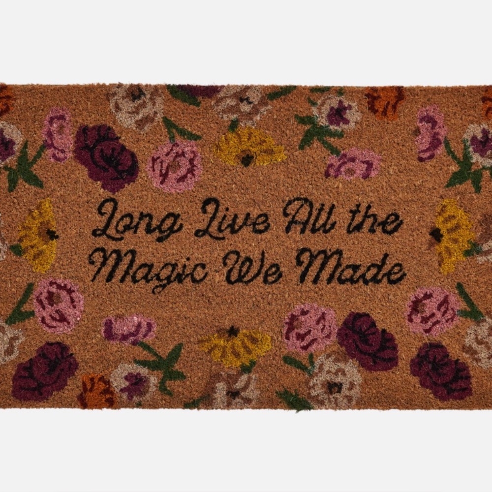 TAYLOR SWIFT “ALL THE MAGIC WE MADE” doormat BRAND NEW STILL IN PLASTIC